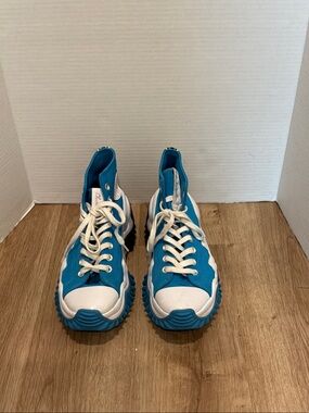 Converse Run Star Motion CX platform shoes in blue colorway women 8.5 men 7